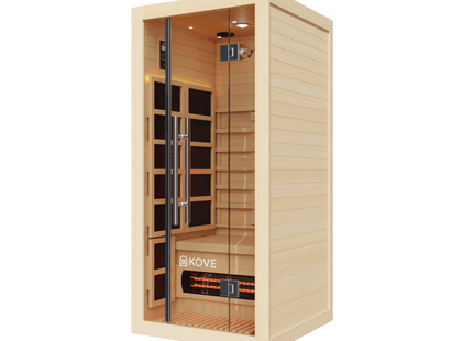 KOVE Full Spectrum Infrared Sauna – 1 Person
