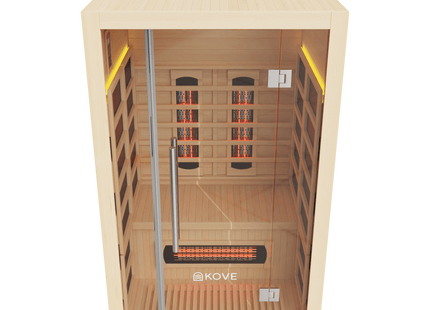 KOVE Full Spectrum Infrared Sauna – 2 Person