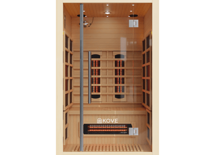 KOVE Full Spectrum Infrared Sauna – 2 Person