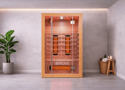 KOVE Full Spectrum Infrared Sauna – 2 Person