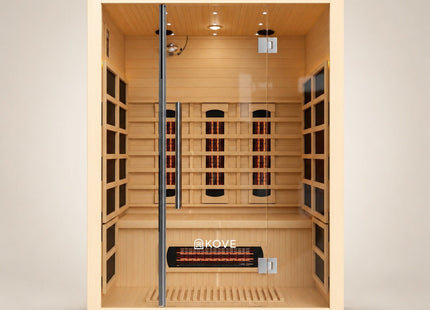 KOVE Full Spectrum Infrared Sauna – 3 Person