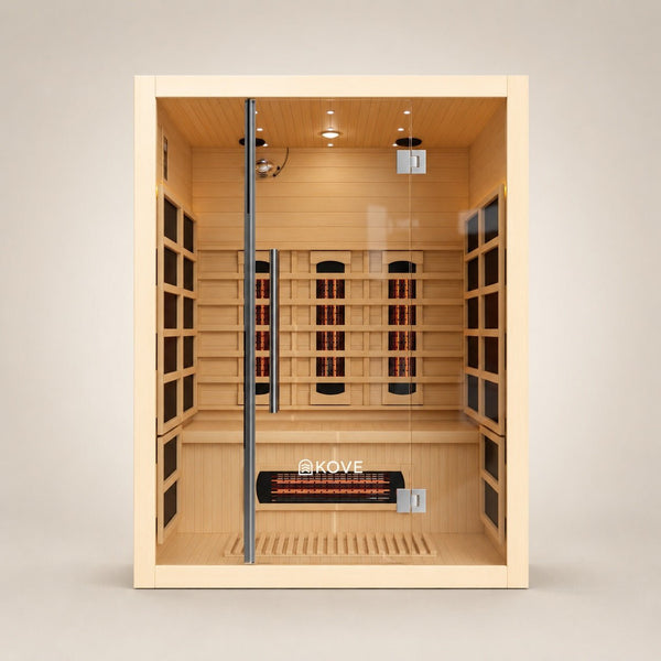 KOVE Full Spectrum Infrared Sauna – 3 Person