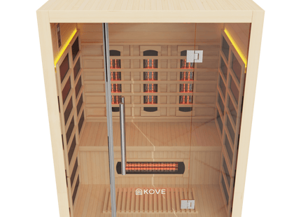 KOVE Full Spectrum Infrared Sauna – 3 Person