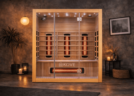 KOVE Full Spectrum Infrared Sauna – 3 Person