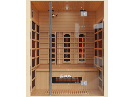 KOVE Full Spectrum Infrared Sauna – 3 Person