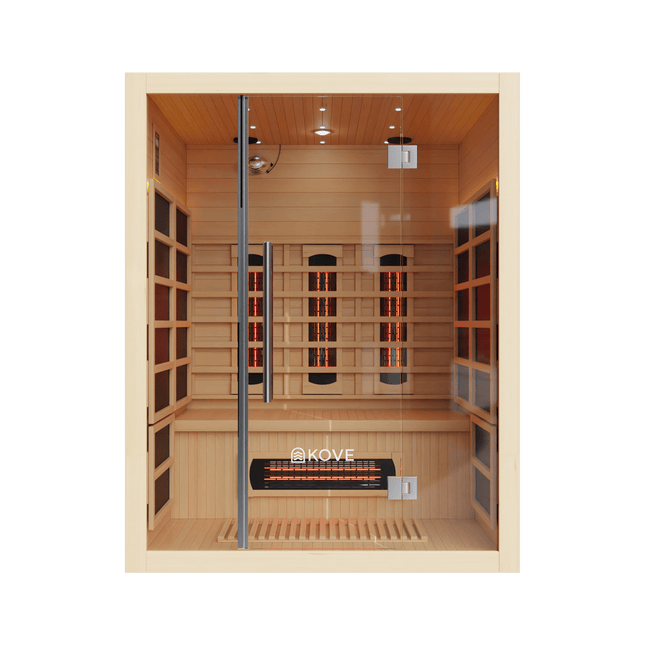 KOVE Full Spectrum Infrared Sauna – 3 Person