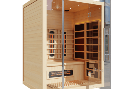 KOVE Full Spectrum Infrared Sauna – 3 Person