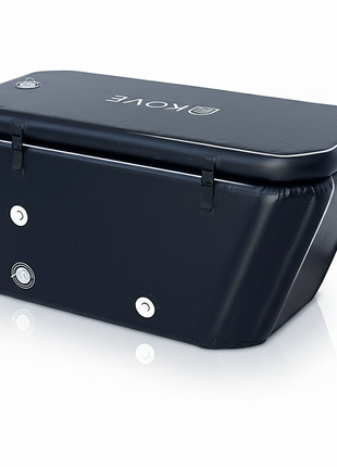KOVE Elite Ice Bath – Premium Ergonomic Reclined Cold Plunge - Full Body Immersion - 450L (Chiller Compatible)