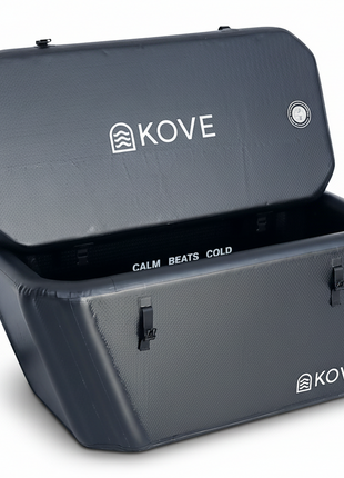 KOVE Elite Ice Bath – Premium Ergonomic Reclined Cold Plunge - Full Body Immersion - 450L (Chiller Compatible)