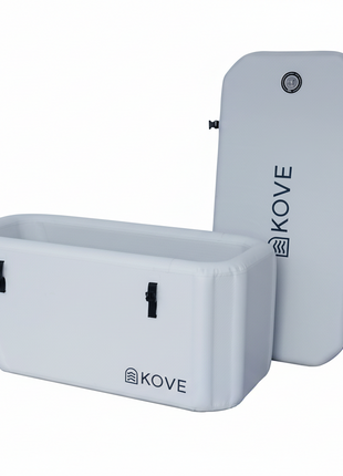 KOVE Elite Ice Bath – Premium Ergonomic Reclined Cold Plunge - Full Body Immersion - 450L (Chiller Compatible)