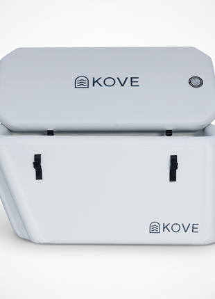 KOVE Elite Ice Bath – Premium Ergonomic Reclined Cold Plunge - Full Body Immersion - 450L (Chiller Compatible)