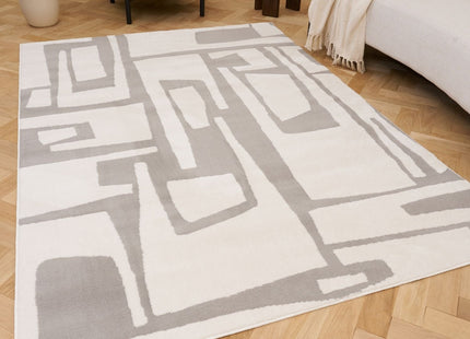 Loft Abstract Grey Rug