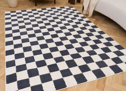 Loft Checkerboard Blue Rug