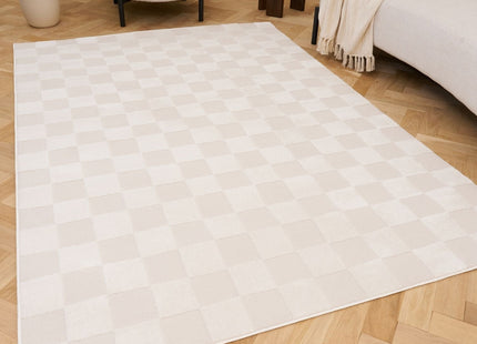 Loft Checkerboard Cream Rug