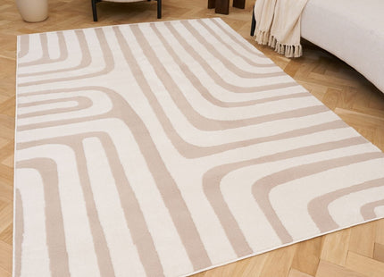 Loft Geometric Beige Rug