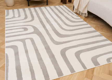Loft Geometric Grey Rug
