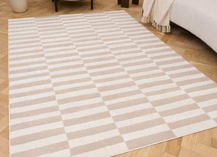 Loft Striped Beige Rug