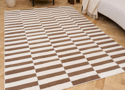 Loft Striped Brown Rug