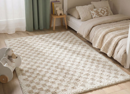 Moodi Shaggy Light Beige Nomari Rug