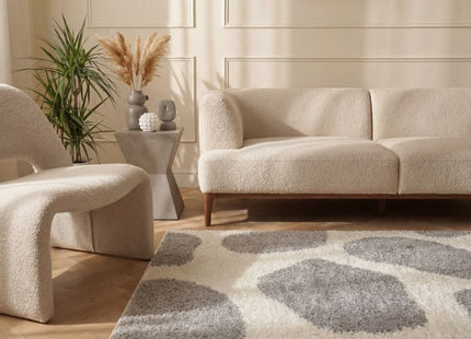 Moodi Shaggy Grey Tarn Rug