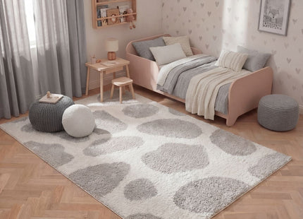 Moodi Shaggy Grey Tarn Rug