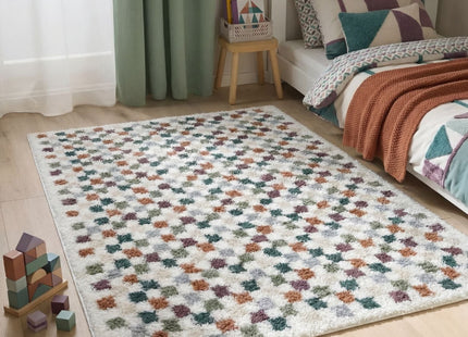 Moodi Shaggy Multicolour Pulseway Rug