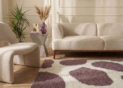 Moodi Shaggy Purple Nimbus Rug