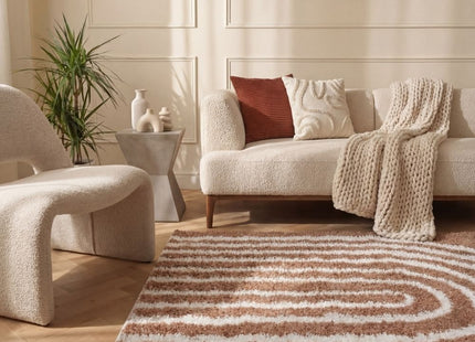 Moodi Shaggy Terra Tawny Rug