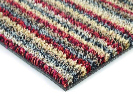 Washable Mat – Striped Design in Multicolour