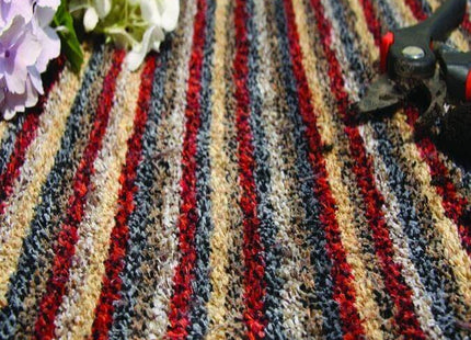 Washable Mat – Striped Design in Multicolour