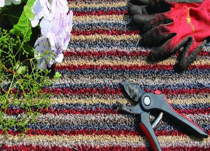 Washable Mat – Striped Design in Multicolour