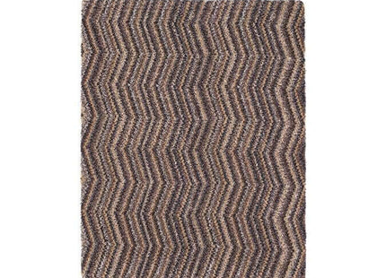 Washable Mat Chevron Design in Multicolour