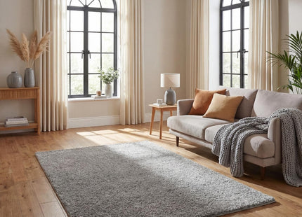 Myshaggy Solid Grey Rug
