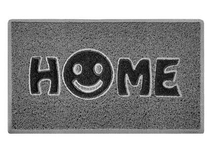 Home Smile Inlay Embossed Doormat