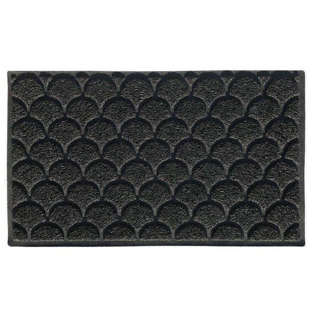 Indoor Dirt-Trapper Easy-Clean Door Mat - Fan Pattern