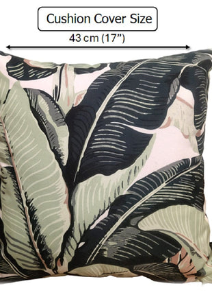 OLIVIA ROCCO Banza Waterproof Cushion Covers 43 x 43 cm Reversible Breathable Decorative