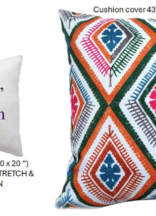 OLIVIA ROCCO Vibrant Meze Outdoor Waterproof Cushion Covers 43 x 43 cm Garden Patio