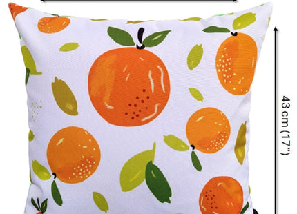 OLIVIA ROCCO Summer Fruits Waterproof Cushion Covers 43 x 43 cm Reversible Indoor Outdoor