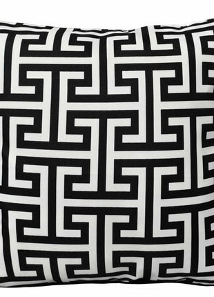 OLIVIA ROCCO Milano Black Waterproof Cushion Covers 43x43 cm Reversible Breathable
