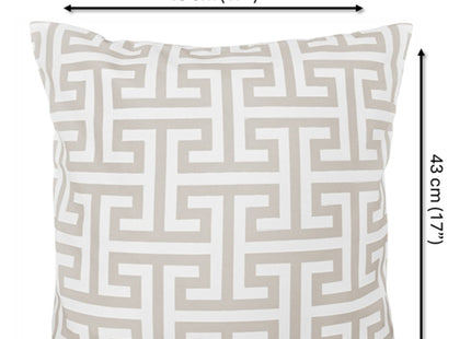 OLIVIA ROCCO Cushion Covers 43x43 cm Waterproof Breathable Outdoor Indoor Use Milano