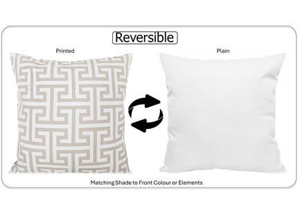 OLIVIA ROCCO Cushion Covers 43x43 cm Waterproof Breathable Outdoor Indoor Use Milano