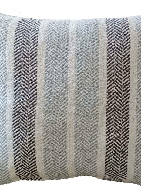 OLIVIA ROCCO Cushion Covers Striped Indian Cotton Indoor Outdoor With Discreet Zipper