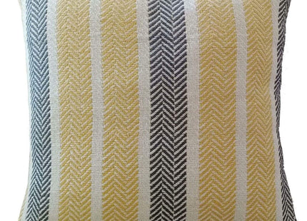 OLIVIA ROCCO Cushion Covers Striped Indian Cotton Indoor Outdoor With Discreet Zipper