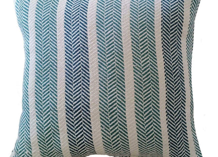 OLIVIA ROCCO Cushion Covers Striped Indian Cotton Indoor Outdoor With Discreet Zipper