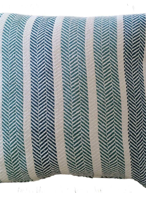 OLIVIA ROCCO Cushion Covers Striped Indian Cotton Indoor Outdoor With Discreet Zipper