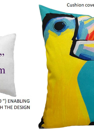 OLIVIA ROCCO Pelican Outdoor Waterproof Weather-Resistant Cushion Covers 43x43 Super Soft Bedroom Refresh Accent