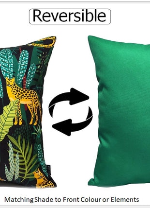 OLIVIA ROCCO Outdoor Cushion Covers 43x43 cm Waterproof And Weather Resistant For Patio