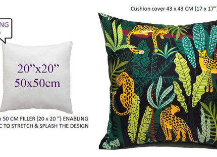 OLIVIA ROCCO Outdoor Cushion Covers 43x43 cm Waterproof And Weather Resistant For Patio