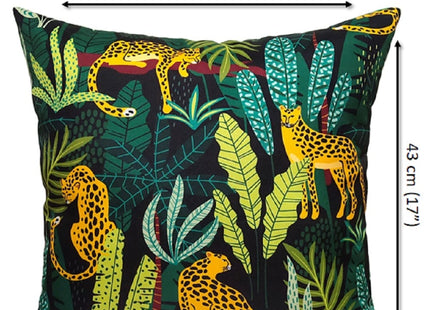 OLIVIA ROCCO Outdoor Cushion Covers 43x43 cm Waterproof And Weather Resistant For Patio