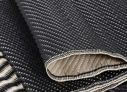 Urban Outdoor Rug Black & Beige | 1010